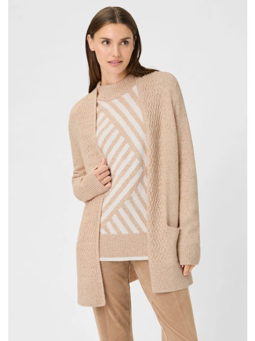 Olsen Beige Henny Kötött Kardigán-46