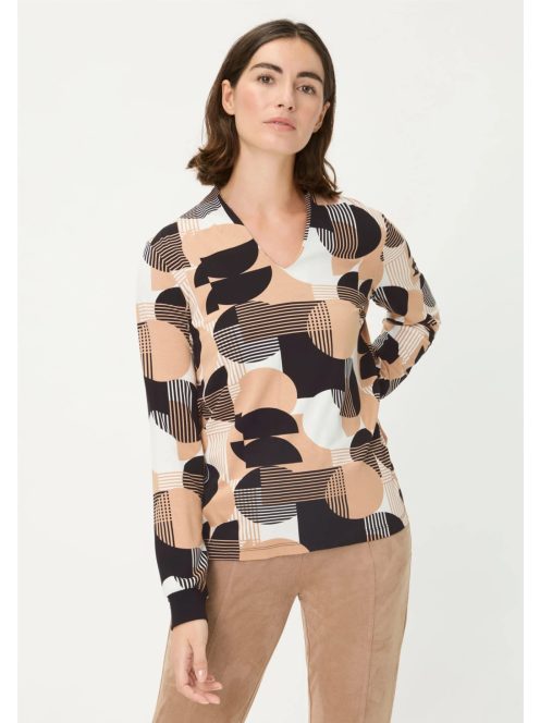 Olsen Beige-Fekete Hannah Felső