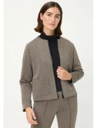 Olsen Beige-Fekete Mona Bootcut Jacket