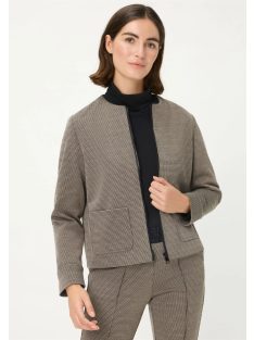 Olsen Beige-Fekete Mona Bootcut Jacket