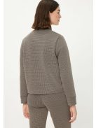 Olsen Beige-Fekete Mona Bootcut Jacket