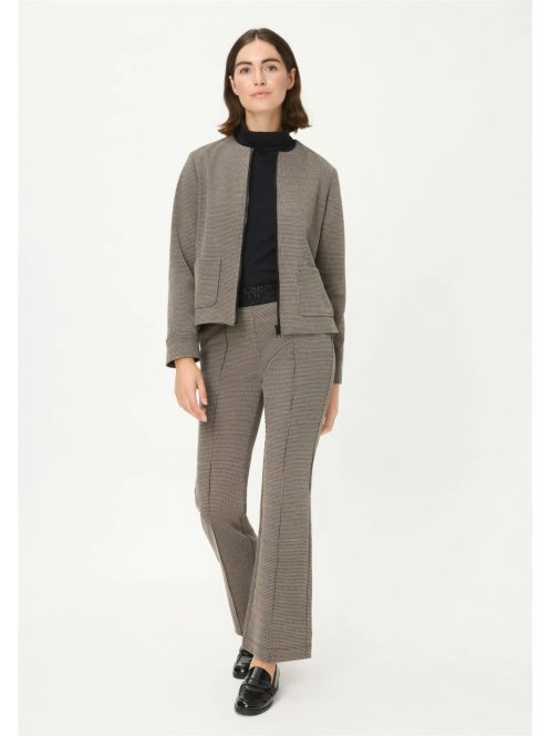 Olsen Beige-Fekete Mona Bootcut Jacket