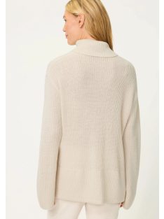Olsen Beige Kötött Bella Pulóver