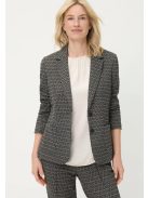 Olsen Fekete-Fehér Mintás Ferran Blézer