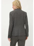 Olsen Fekete-Fehér Mintás Ferran Blézer