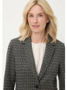 Olsen Fekete-Fehér Mintás Ferran Blézer