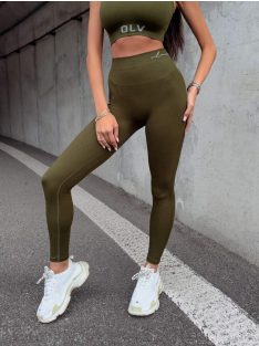 O'la Voga Khaki Clasic Leggings