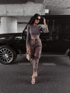 O'la Voga Grafit True Felső