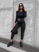 O'la Voga Fekete True Felső