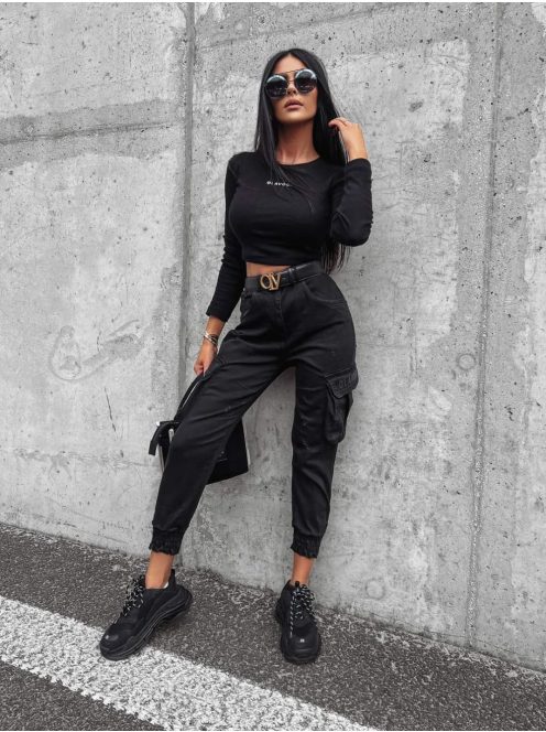 O'la Voga Fekete True Felső