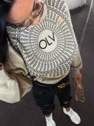 O'la Voga Khaki Tanes Pulóver