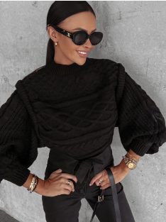 O'la Voga Fekete Oslo Pulóver