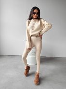 O'la Voga Beige Loco Pulóver