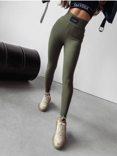 O'la Voga Khaki Roder Leggings