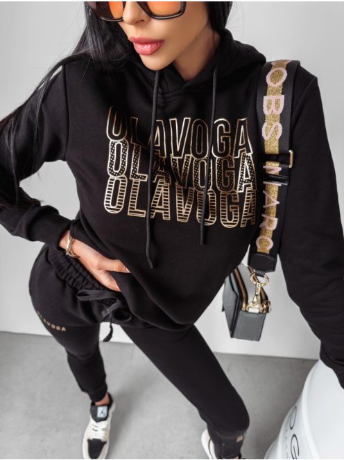 O'la Voga Fekete Kiki Pulóver