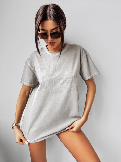 O'la Voga Szürke Etcher Felső