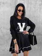 O'la Voga Fekete Vindi Pulóver