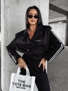 O'la Voga Fekete Fusion Kabát-S