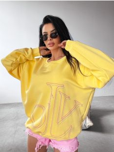 O'la Voga Sárga Aplomb Pulóver