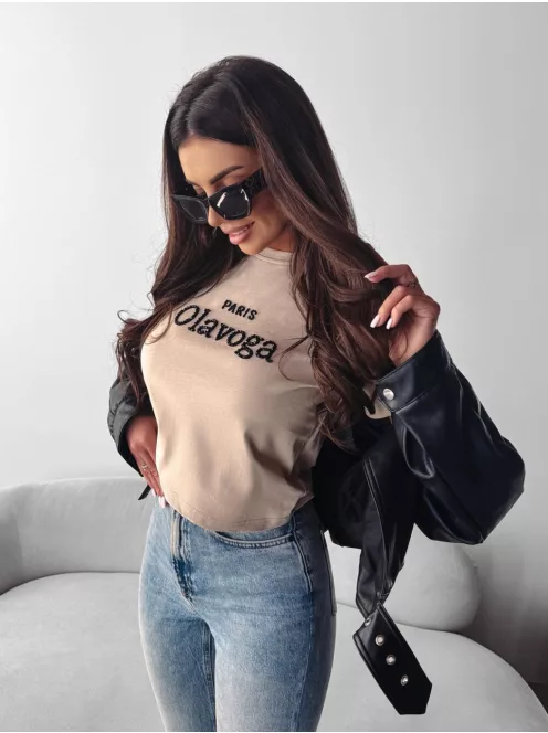 O'la Voga Beige Smoky Felső