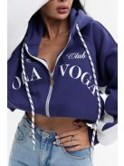 O'la Voga Kék Ashen Sky Pulóver