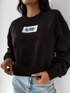 O'la Voga Fekete Cinnamon Haze Pulóver