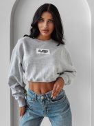 O'la Voga Szürke Cinnamon Haze Pulóver