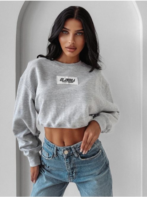 O'la Voga Szürke Cinnamon Haze Pulóver