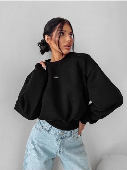 O'la Voga Fekete Takedown Pulóver