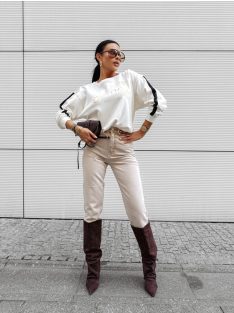 O'la Voga Ekrü Oly Pulóver