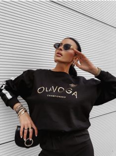 O'la Voga Fekete Oly Pulóver