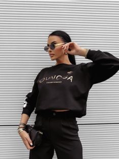 O'la Voga Fekete Oly Pulóver