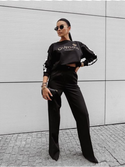 O'la Voga Fekete Oly Pulóver