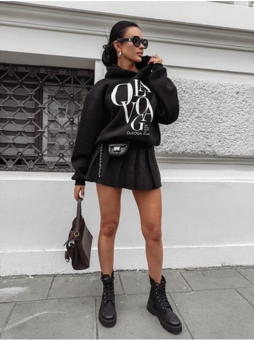 O'la Voga Fekete Morning Pulóver