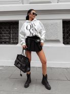 O'la Voga Ekrü Morning Pulóver