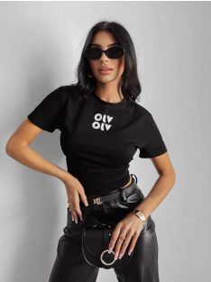 O'la Voga Fekete Cloud Felső