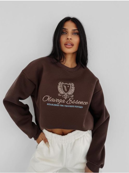 O'la Voga Csokibarna Fall Esence Pulóver