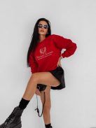 O'la Voga Piros Fall Esence Pulóver