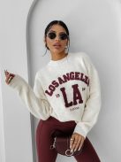 O'la Voga Ekrü Luure Pulóver