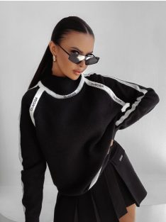 O'la Voga Fekete Wintor Pulóver