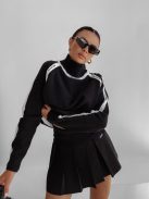 O'la Voga Fekete Wintor Pulóver