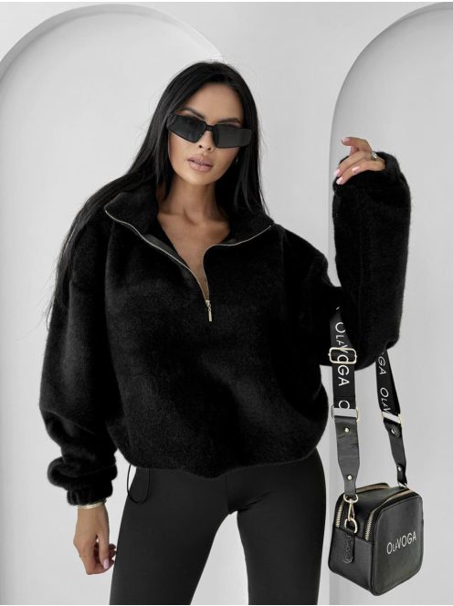 O'la Voga Fekete Oatwood Pulóver