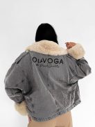 O'la Voga Szürke Mondeo Farmerkabát