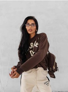 O'la Voga Barna-Beige Charme Pulóver