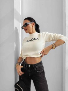 O'la Voga Ekrü Zaio Pulóver