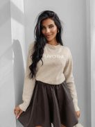 O'la Voga Beige Zaio Pulóver