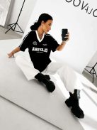 O'la Voga Fekete-Fehér London Poló