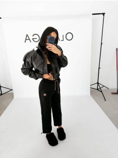 O'la Voga Fekete Fiofio Nadrág