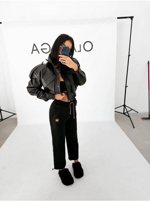 O'la Voga Fekete Fiofio Nadrág