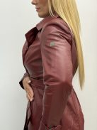 Otto Kern Bordó Anke Bőrkabát